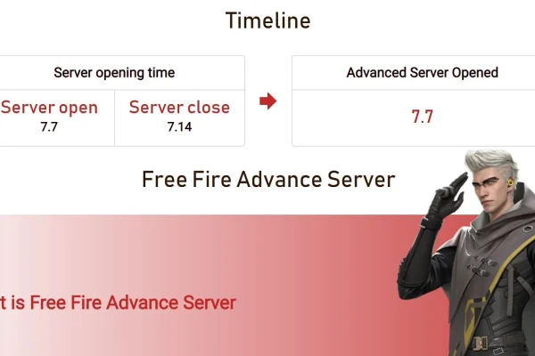 how do i get my free fire advance server activation code