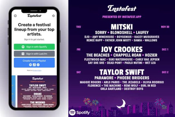 how do you see your spotify festival lineup?