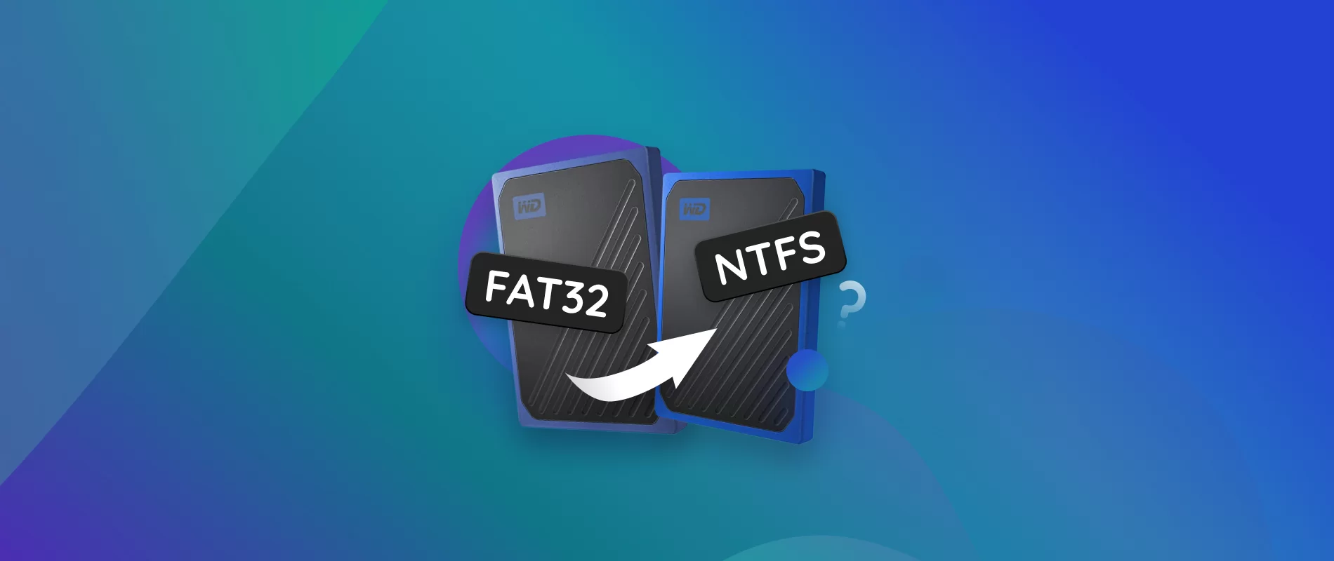 how to change ntfs to fat32 without formatting on mac