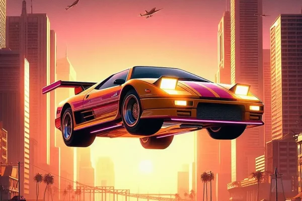 how do you get the flying car in gta vice city stories psp