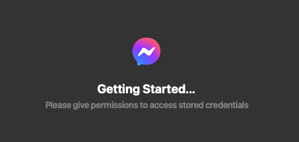 Checking Messenger Permissions on a Mac